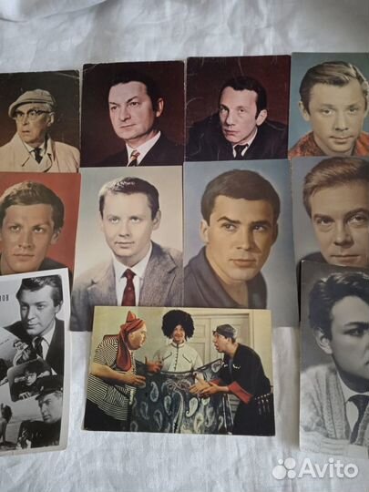 Открытки актеры
