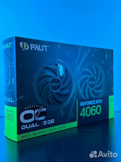 Видеокарта 4060 8gb palit