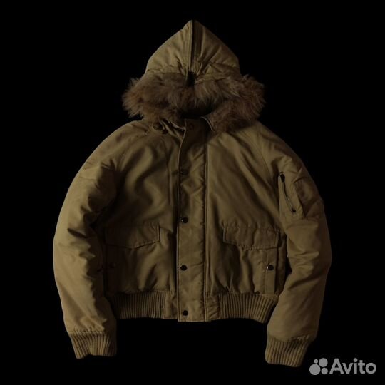 Alaska puffer bomber jacket S