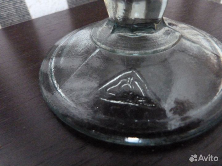 Вазы из цветного стекла СССР