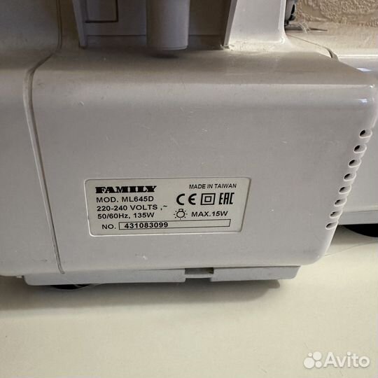 Оверлок Family ML645D