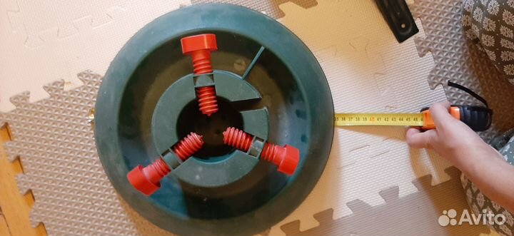 Пластиковая подставка новогодняя