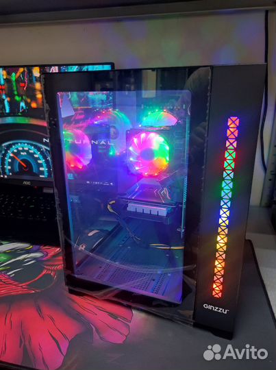 Игровой пк Ryzen 5 3600 / 16GB DDR4 / GTX 1070 / S