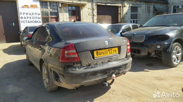 Фаркоп на skoda octavia a5 Шкода Октавия 2006-2009
