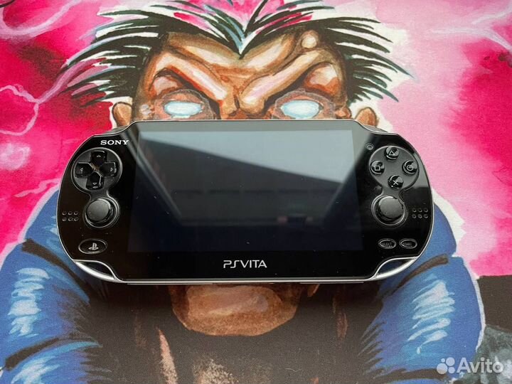 PlayStation Vita Fat PCH-1008 прошитая