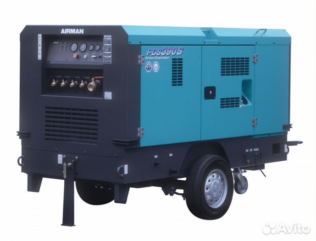 Дизельный компрессор Airman PDS 390 S