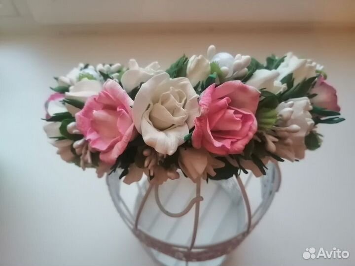 Ободок ручная работа