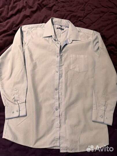 Рубашка школьная 164