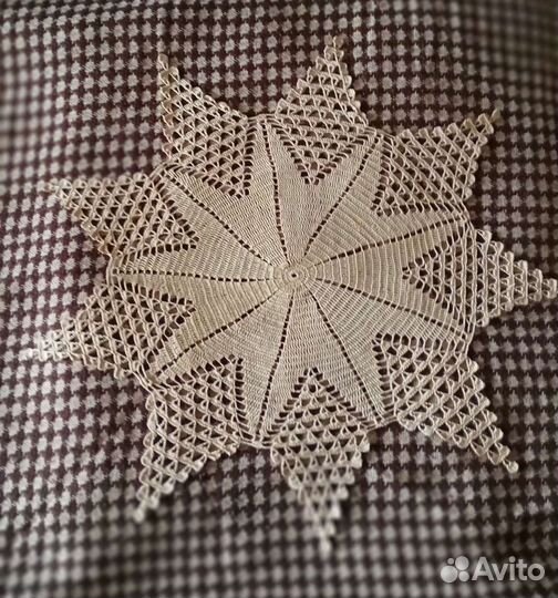 Салфетка крючком