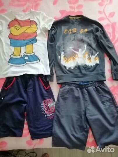 Вещи на мальчика пакетом, р-р 146-158