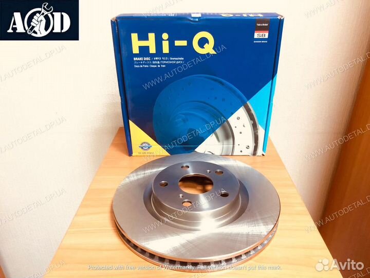 Передние тормозные диски на тойота камри