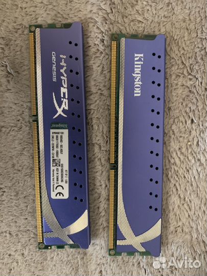 Kingston hyperx genesis 2x4GB DDR3 1600Mhz