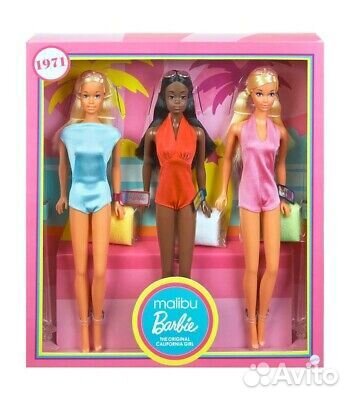 Barbie Malibu gift set очень редкий набор