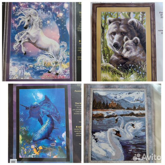 Вышивка крестом набор риолис