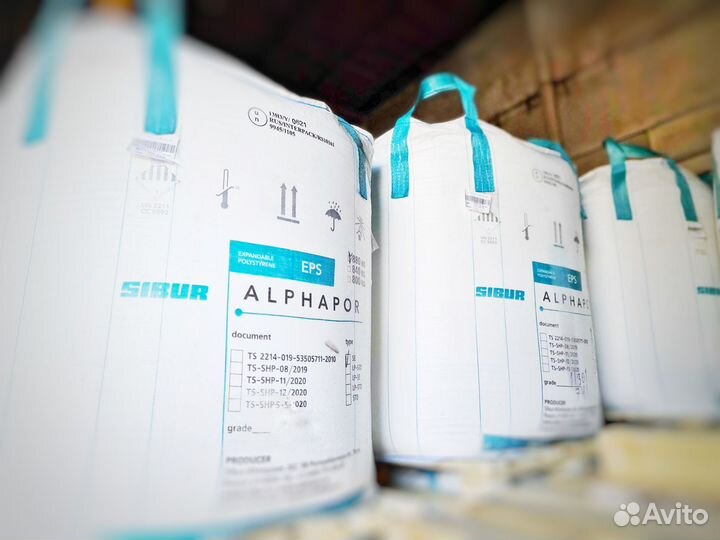Вспенивающийся пенополистирол (Альфапор, Snowa)