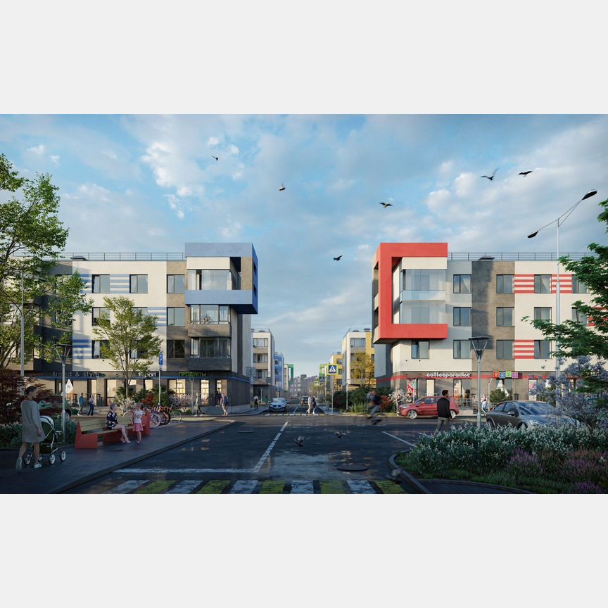 3-к. квартира, 84,9 м², 3/4 эт.