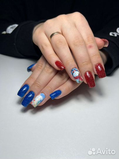 Маникюр с покрытием 900