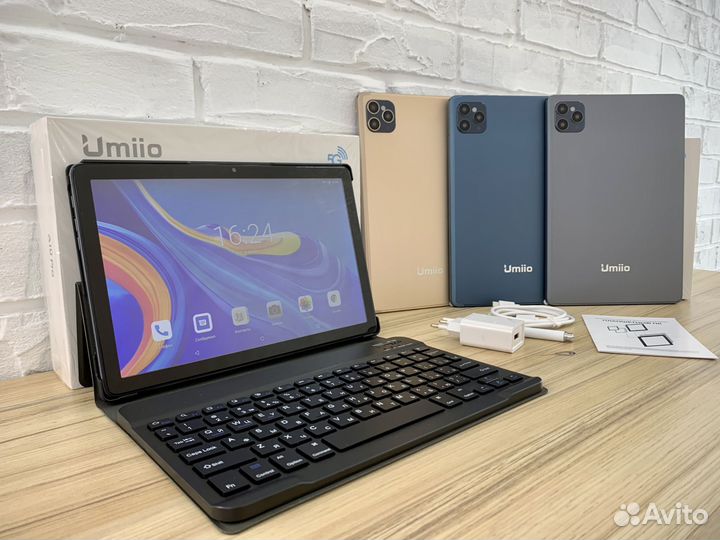 Планшет Umiio A10 pro 6/128 с клавиатурой и чехлом
