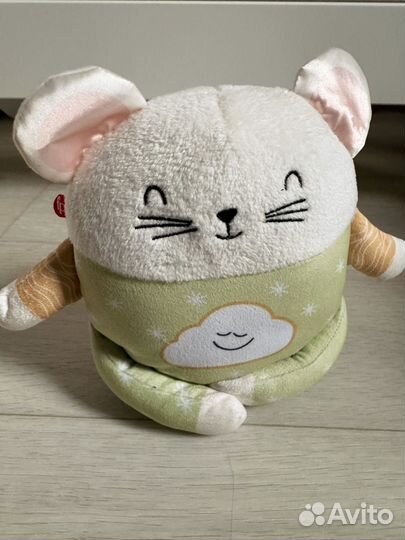 Мышка для медитации белый шум Fisher price