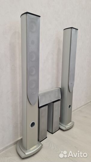 Мощная Акустическая система 5/1 BBK+ресивер