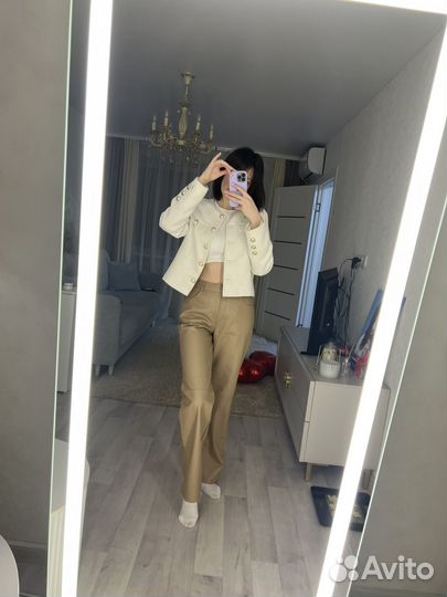 Кожаные брюки