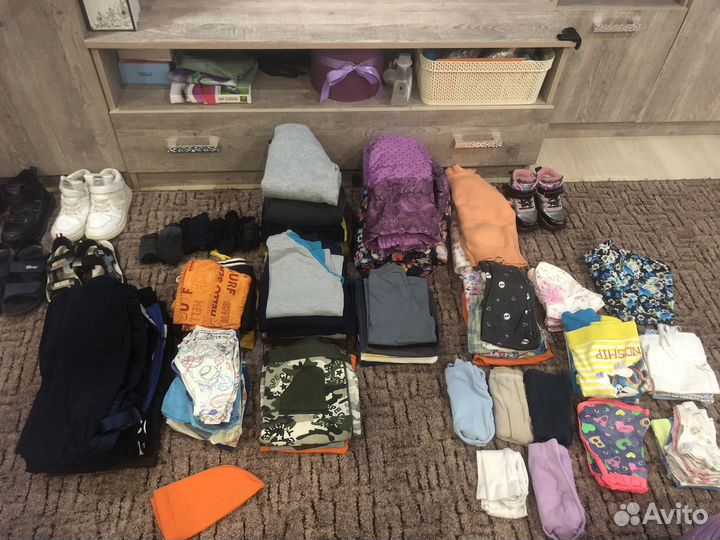 Вещи пакетом на мальчика 116 122