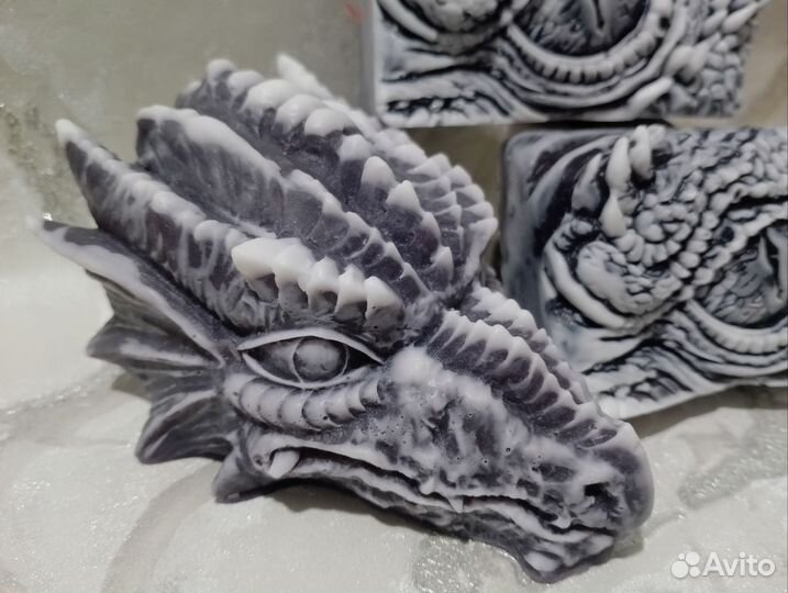 Мыло ручной работы Дракон