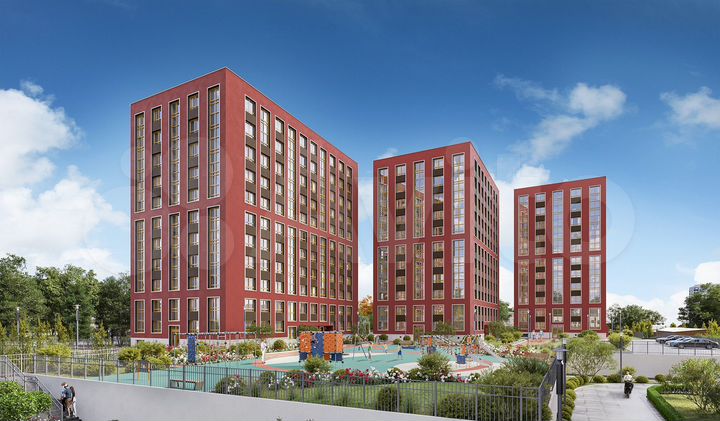 1-к. квартира, 42,6 м², 9/12 эт.