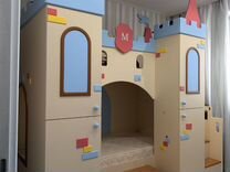 Кровать детская двухъярусная "Замок"