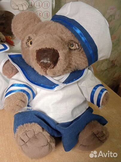 Медведи, обезьяна, Кот. Ручная работа