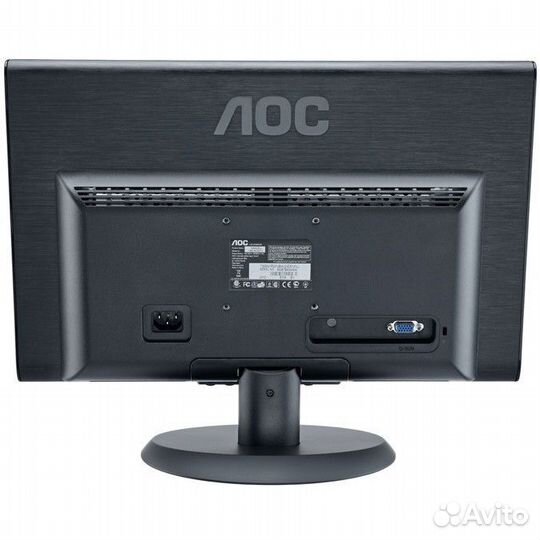 Монитор AOC e2050Sw, 1600x900, 75 Гц, TN