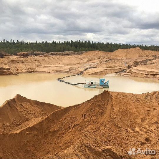 Песок речной с доставкой