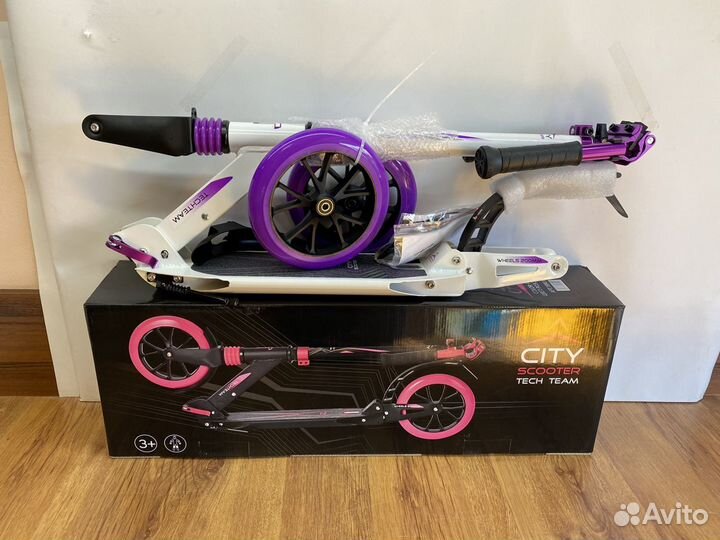 Самокат tech team city scooter
