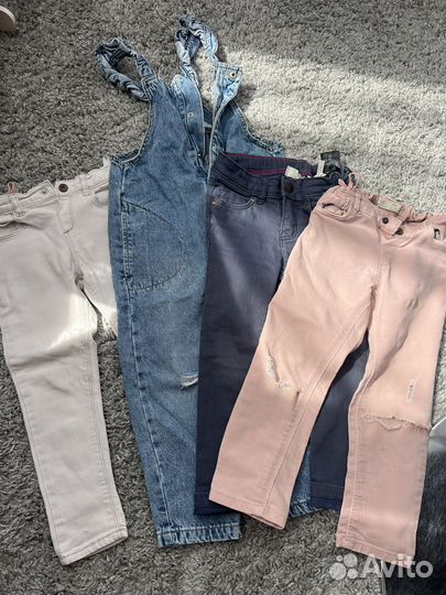Джинсы на девочку