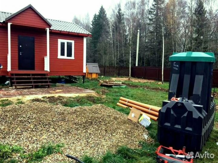 Септик эко Аквабокс 3 дренажный