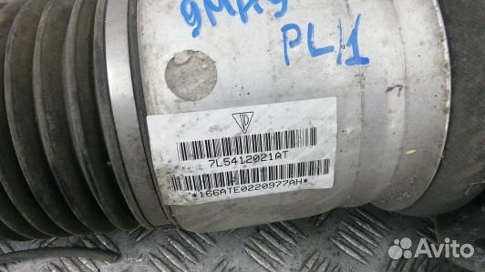 Стойка передняя левая porsche cayenne 1 (9MA09WQ01