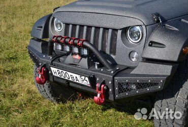 Бампер силовой перед.BMS PRO-Line Jeep Wrangler jк