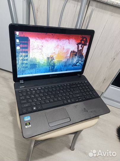 Ноутбук Packard/ i5-2450M / GT 610M / 8GB / 500HDD