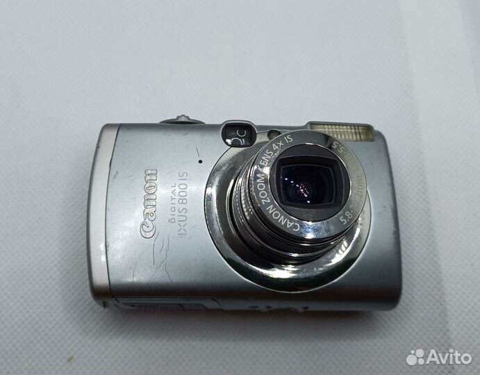 Компактный фотоаппарат canon ixus