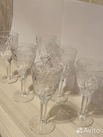 Рюмки хрустальные СССР