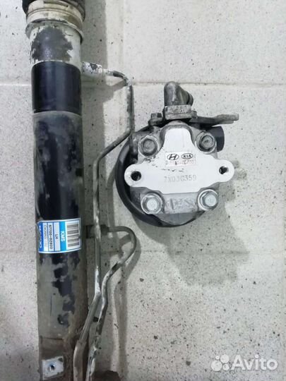 Рулевая рейка и насос гур kia sportage