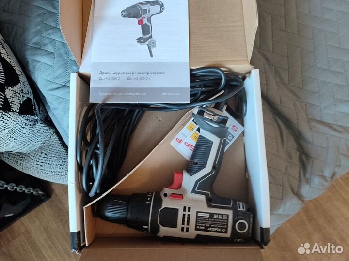 Дрель шуруповерт сетевой