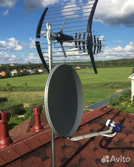 Установка антенн