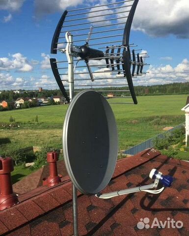 Установка антенн