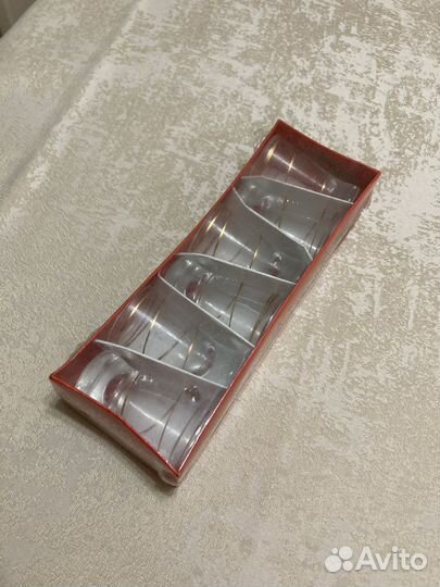 Рюмки для водки стекло набор 6 шт