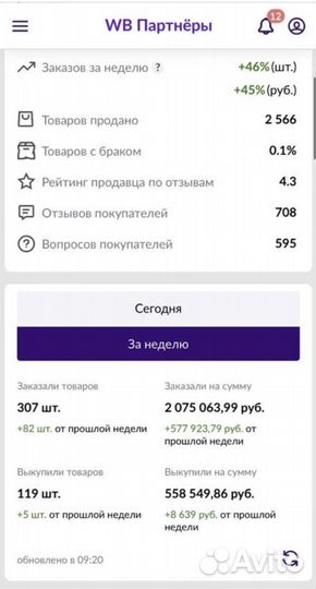 Менеджер по работе с маркетплейсами WB ozon
