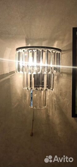 Хрустальное бра