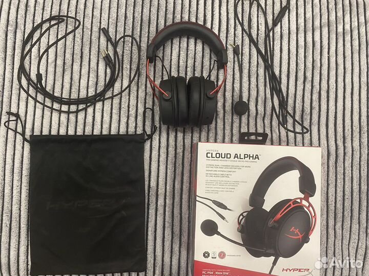 Наушники HyperX cloud alpha