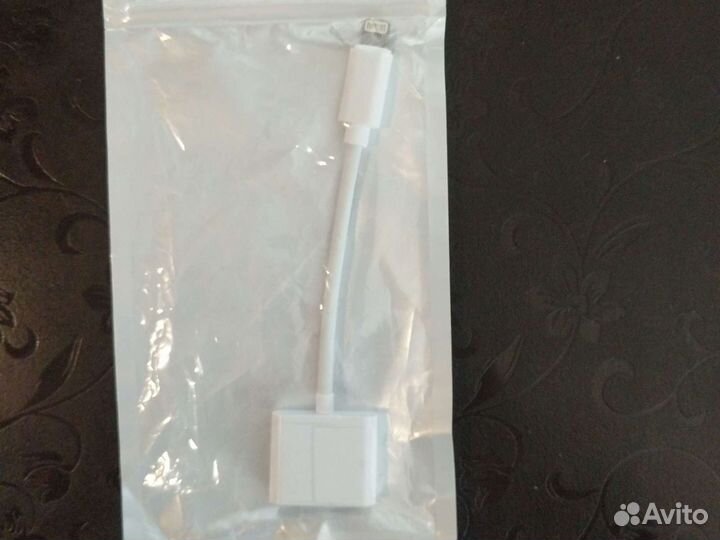 Адаптер для iPhone 2 в 1