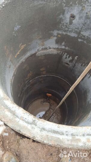 Колодец септик копка